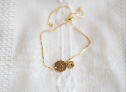 Boho Gold Sun Bracelet