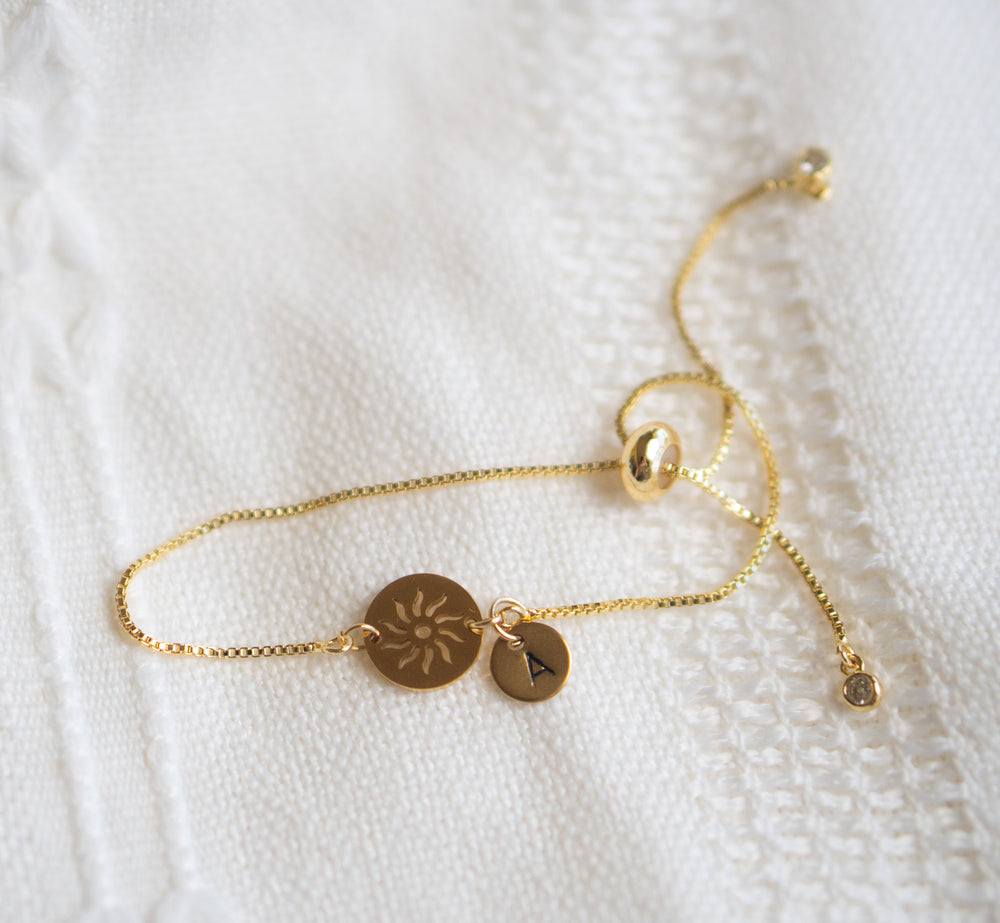 Boho Gold Sun Bracelet