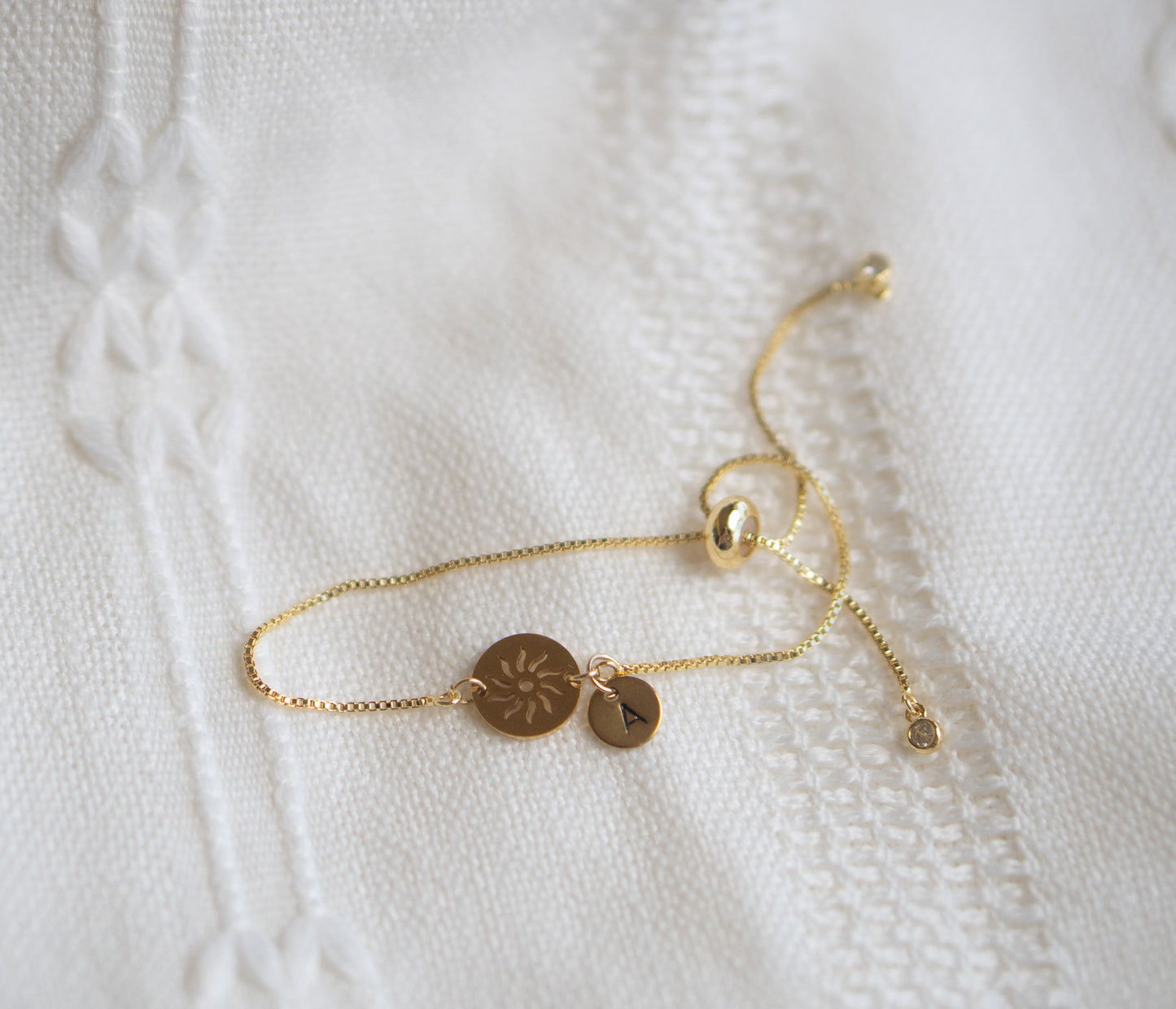 Boho Gold Sun Bracelet