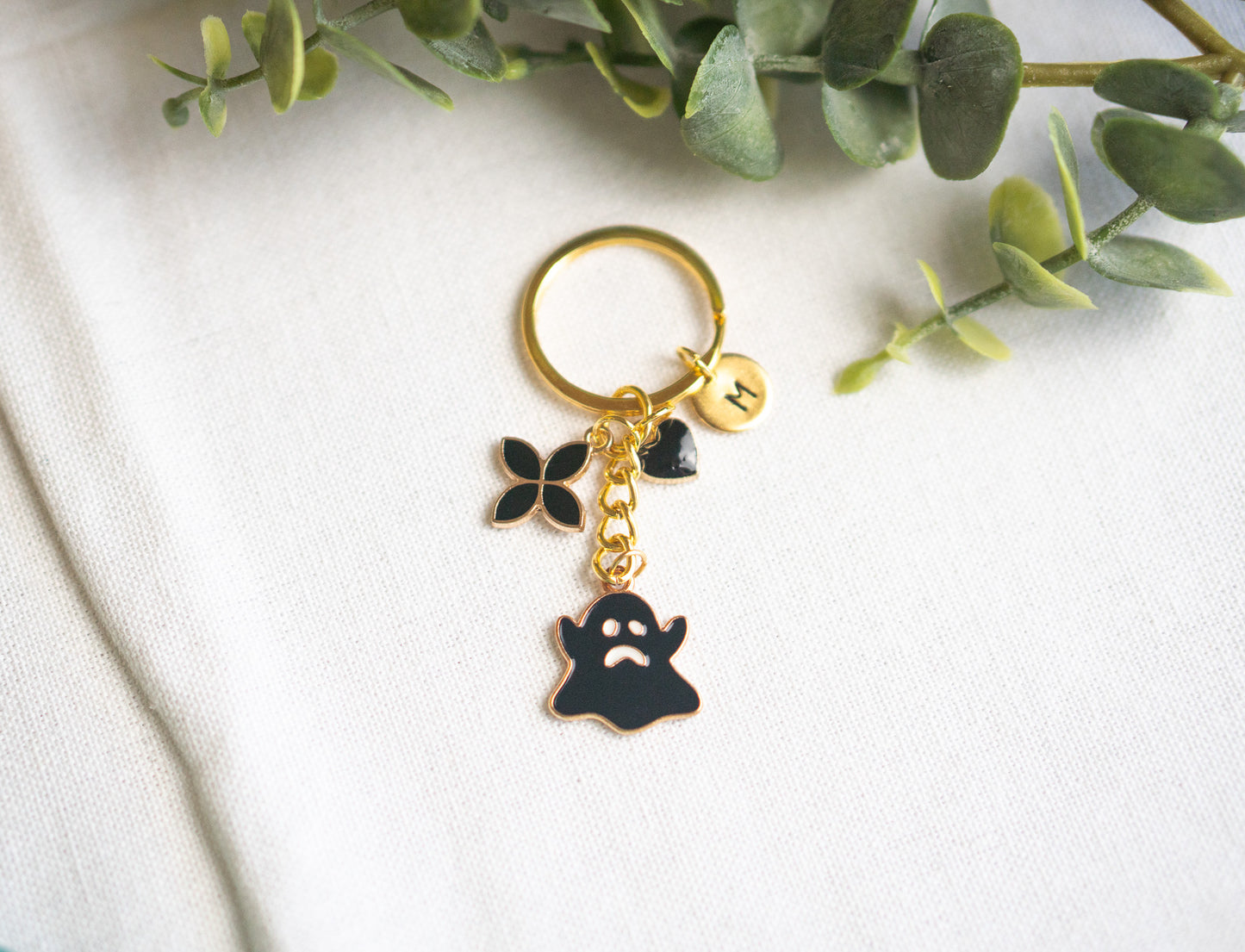 Halloween Ghost Keychain