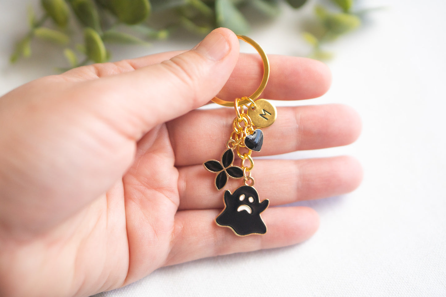 Halloween Ghost Keychain