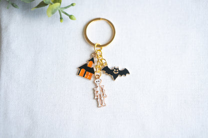 Halloween Skeleton Keychain