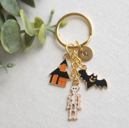 Halloween Skeleton Keychain