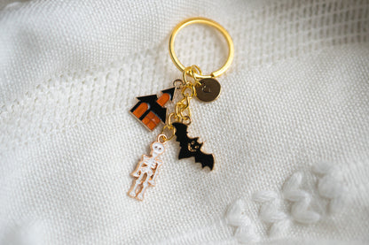 Halloween Skeleton Keychain