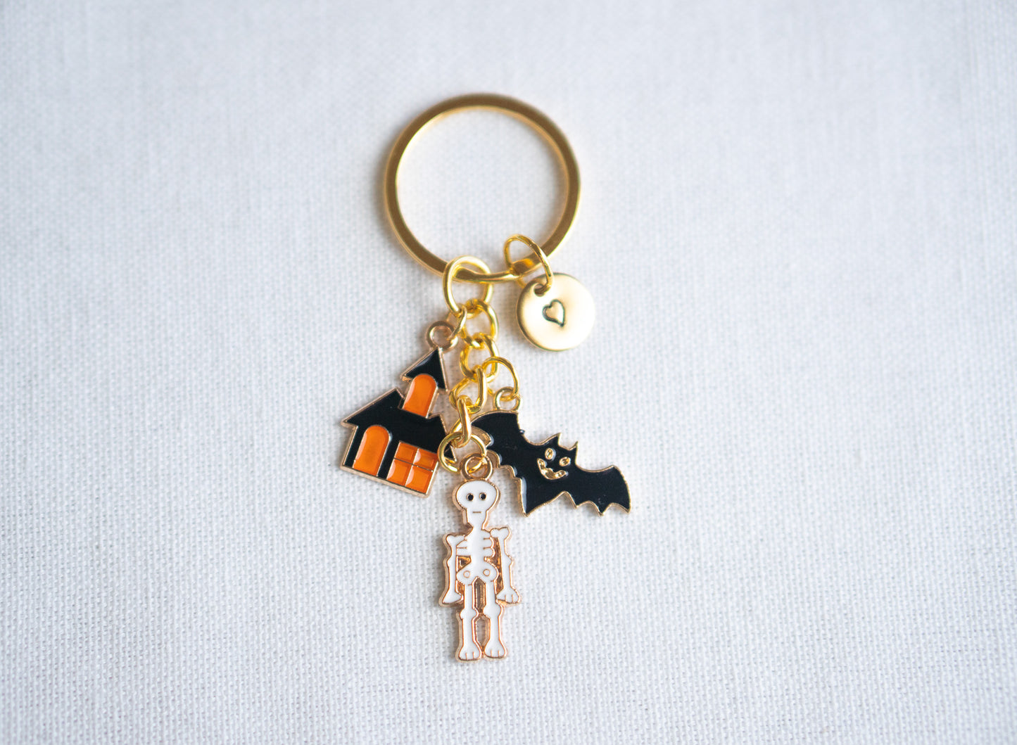 Halloween Skeleton Keychain