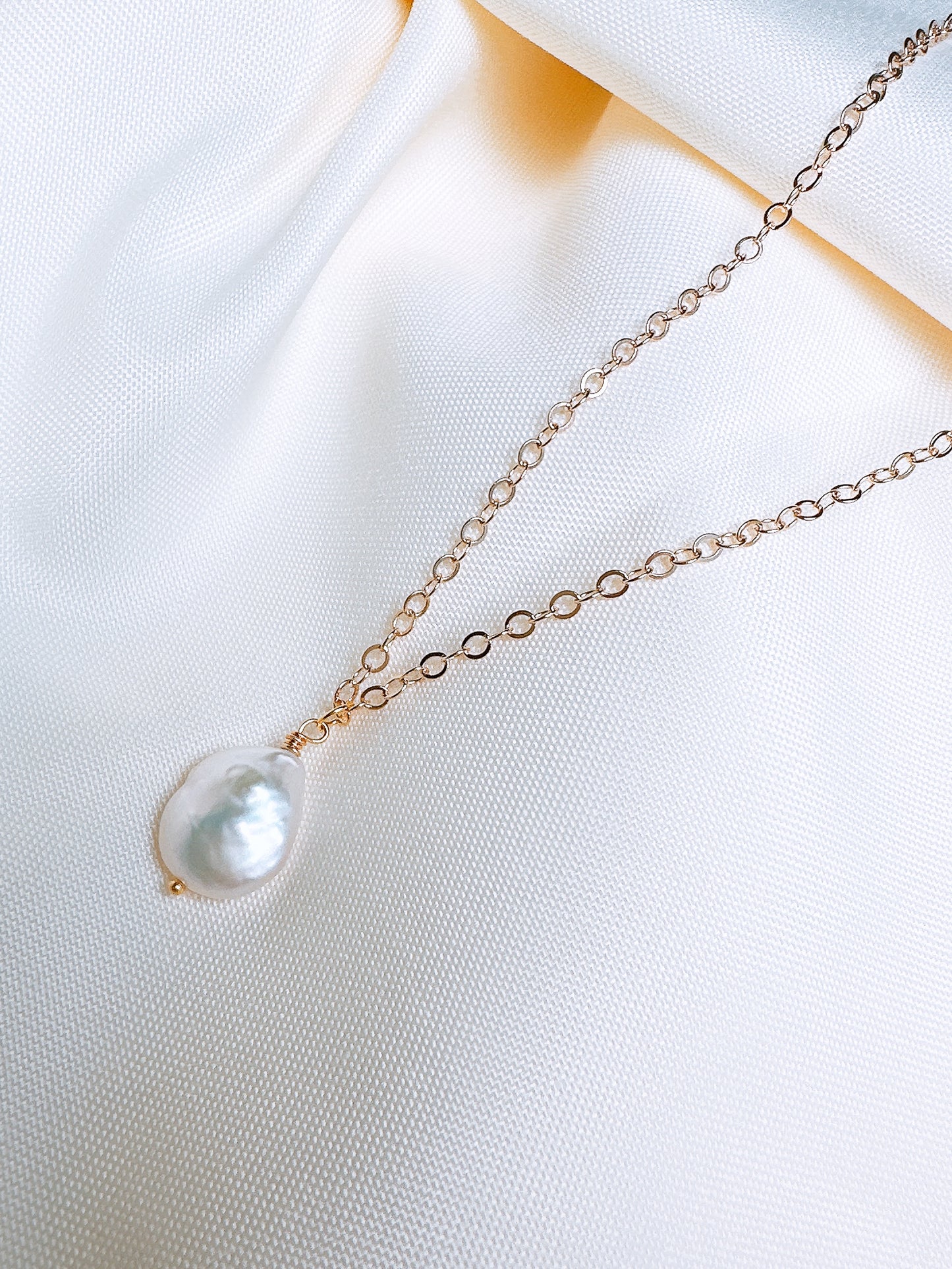 Keshi Pearl Necklace