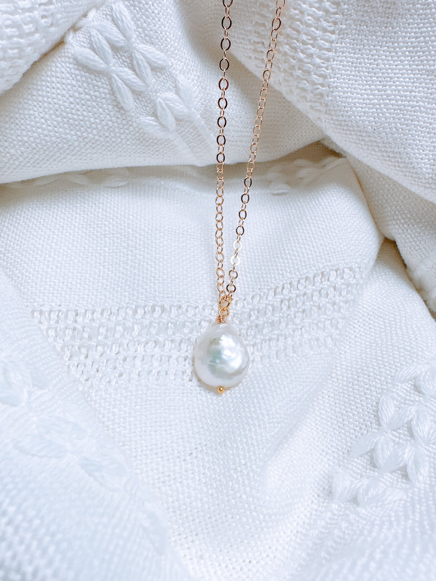 Keshi Pearl Necklace