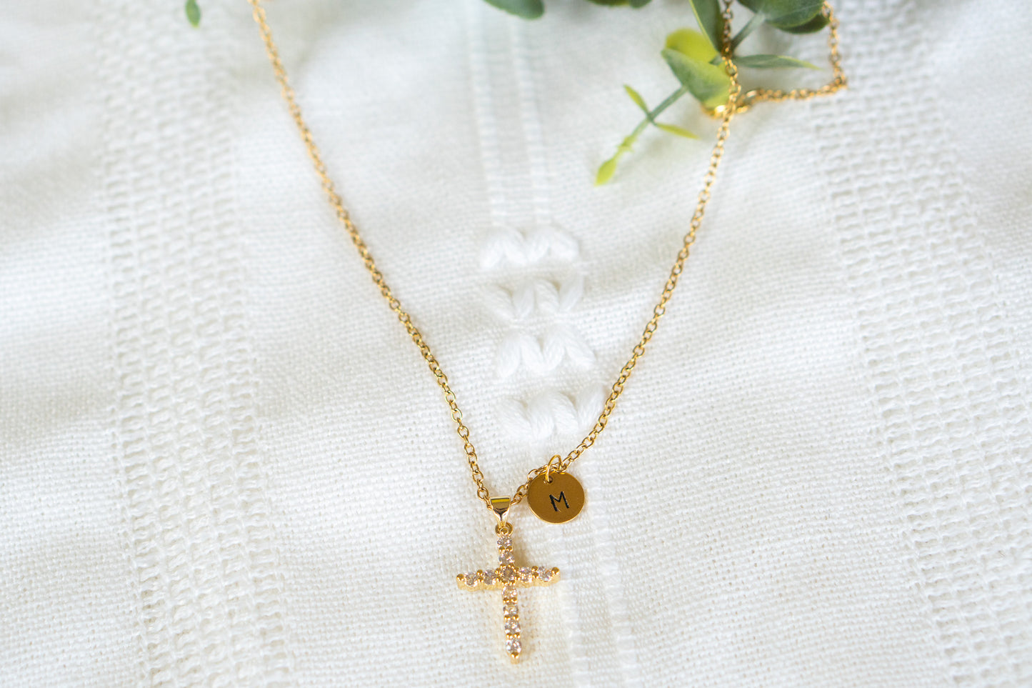 Gold Cross Necklace