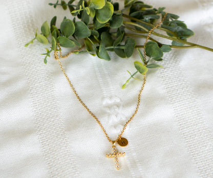 Gold Cross Necklace