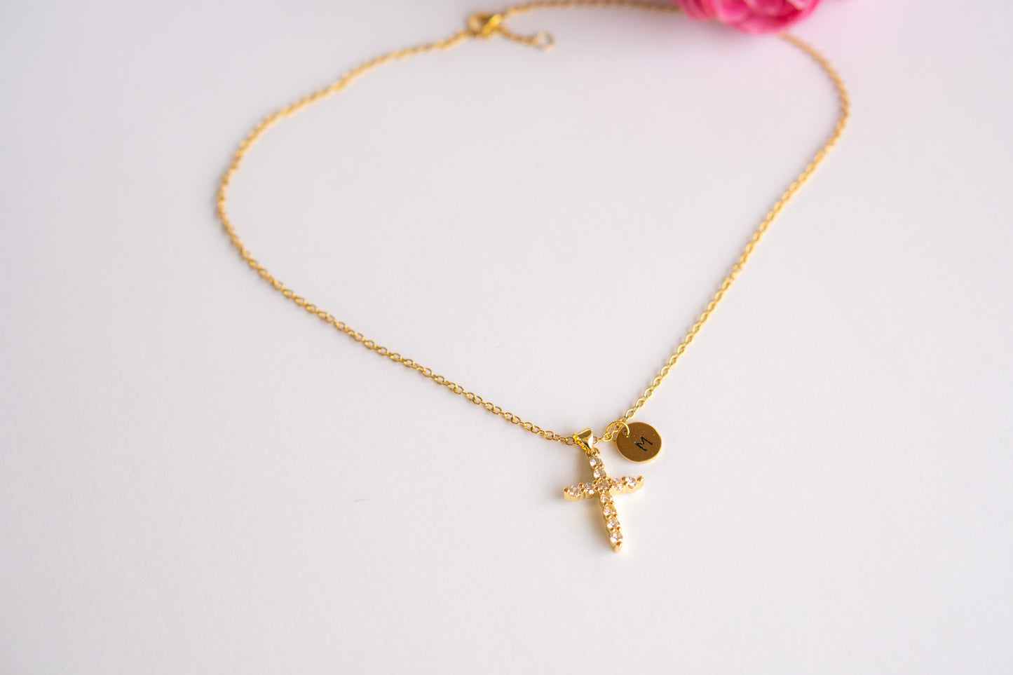 Gold Cross Necklace