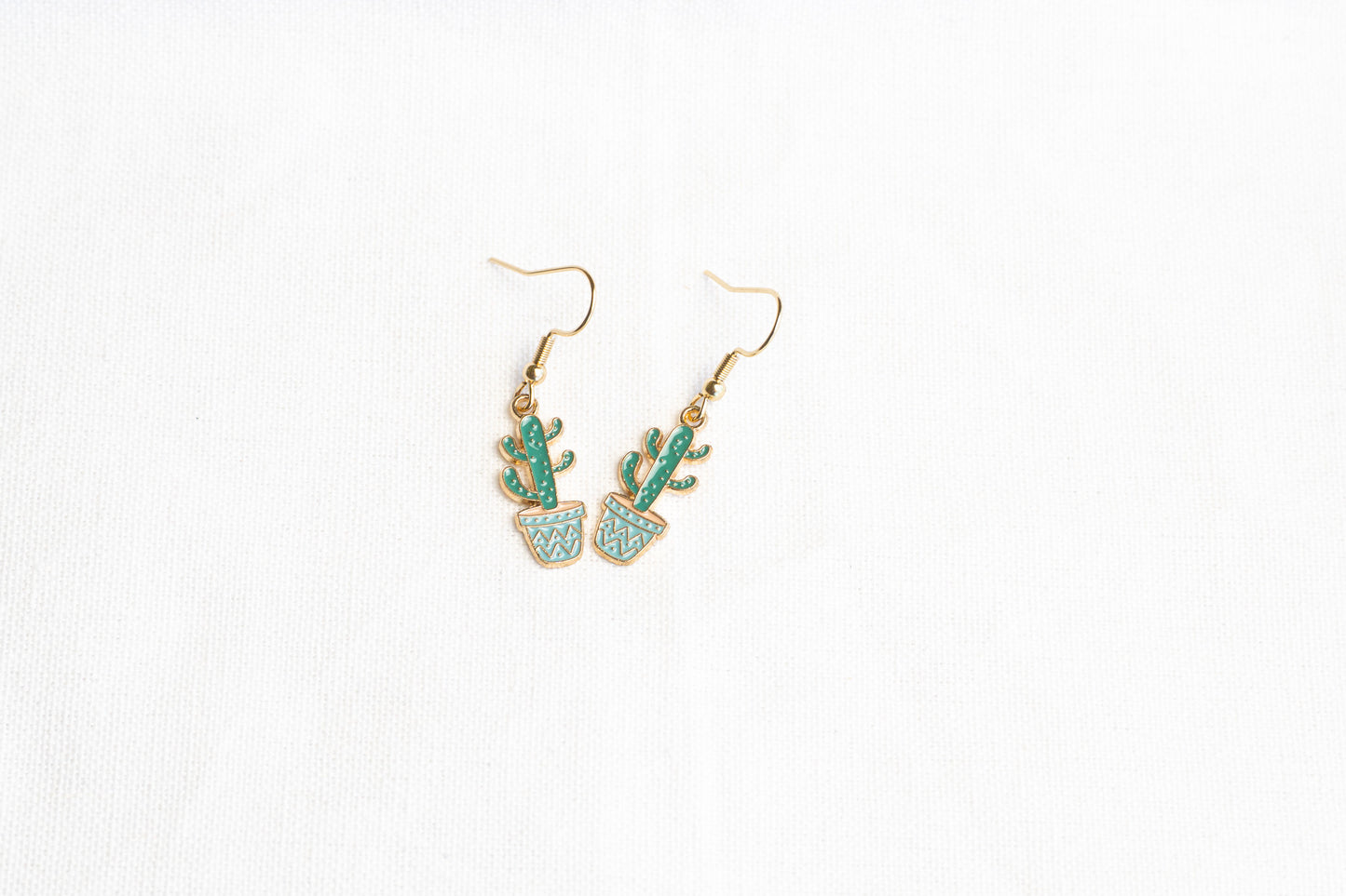 Cactus Charm Earrings