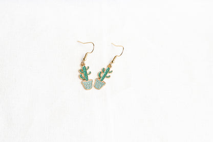 Cactus Charm Earrings