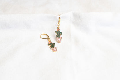 Cactus Charm Earrings