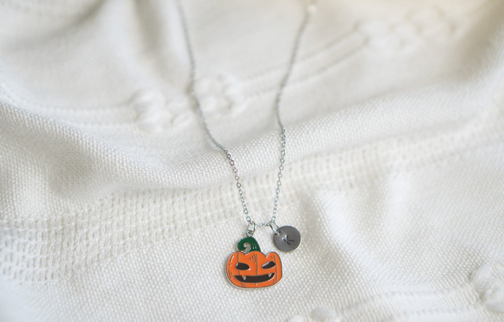 Jack O Lantern Necklace