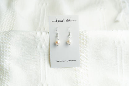 Simple Pearl Drop earrings
