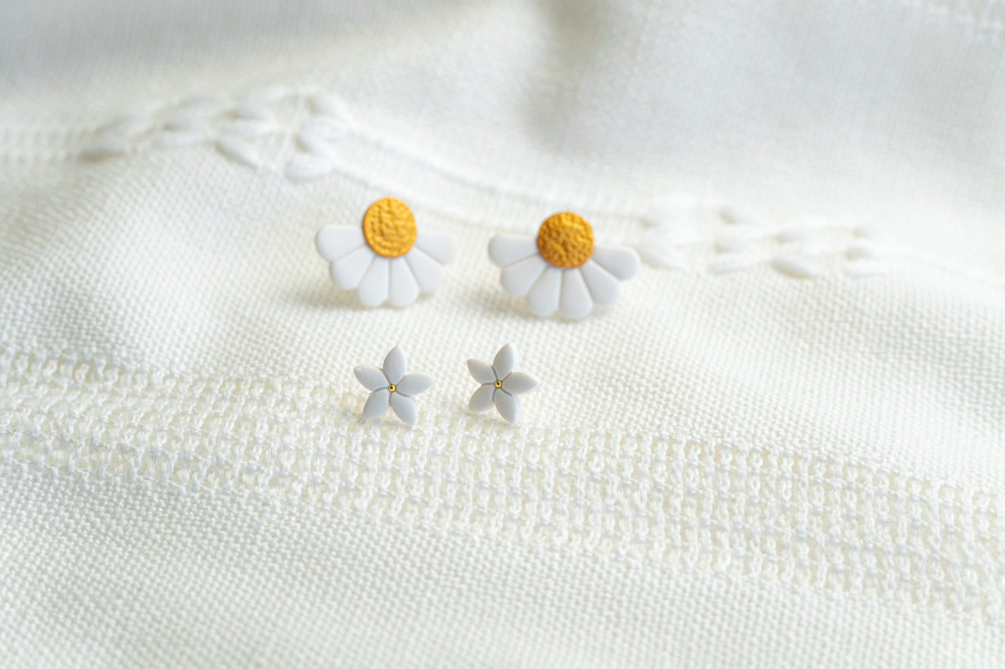 Flower Stud, Flower Earrings