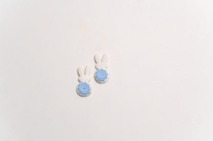 Easter Bunny Flower Stud