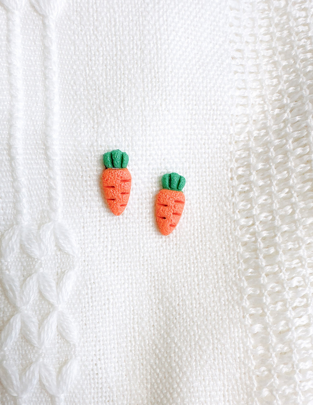 Cute Carrot Stud