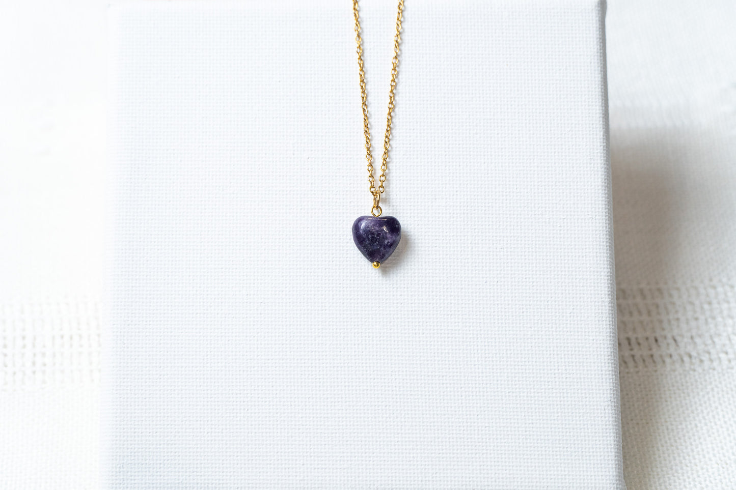 Purple Mica Necklace