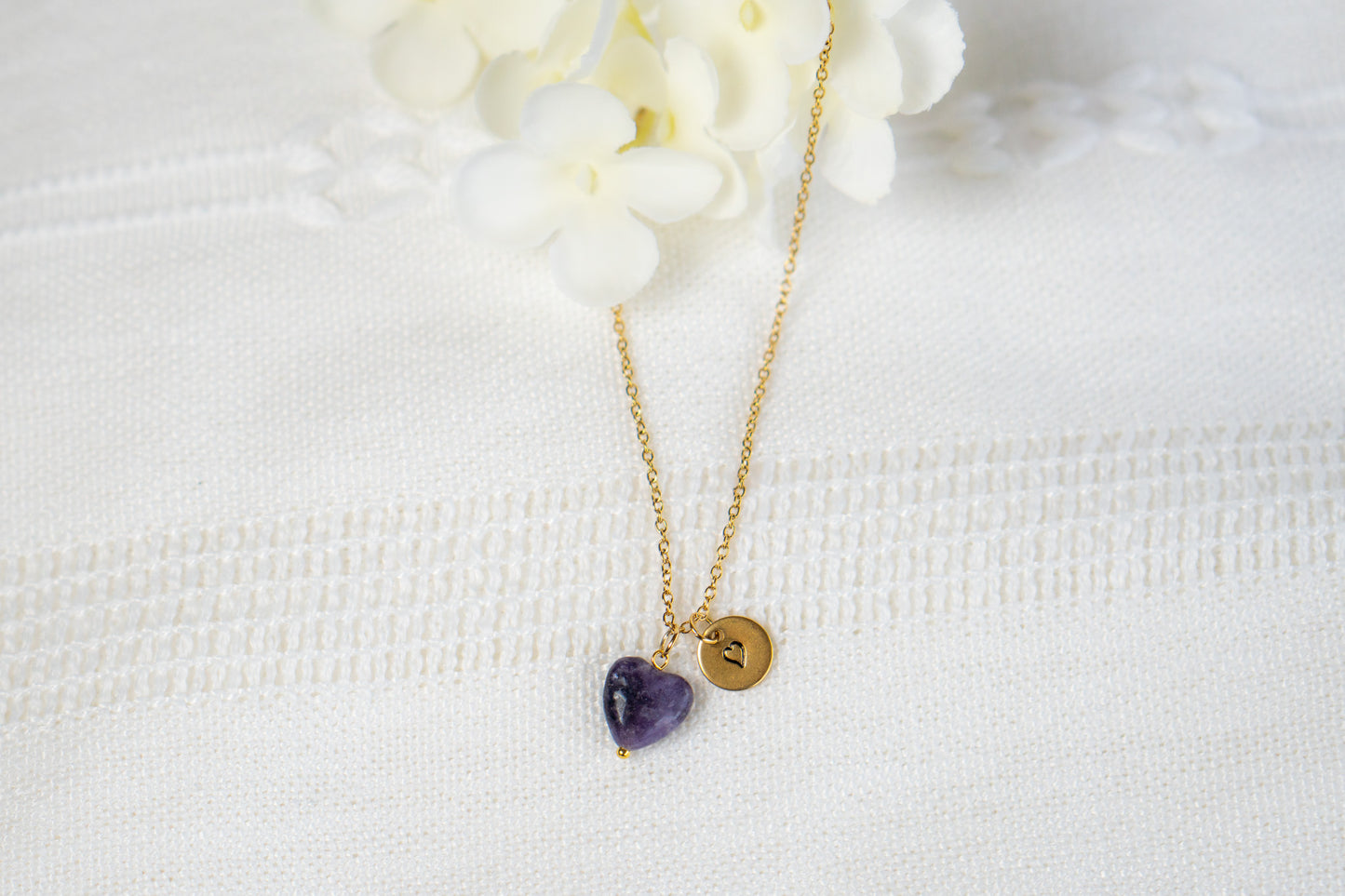 Purple Mica Necklace