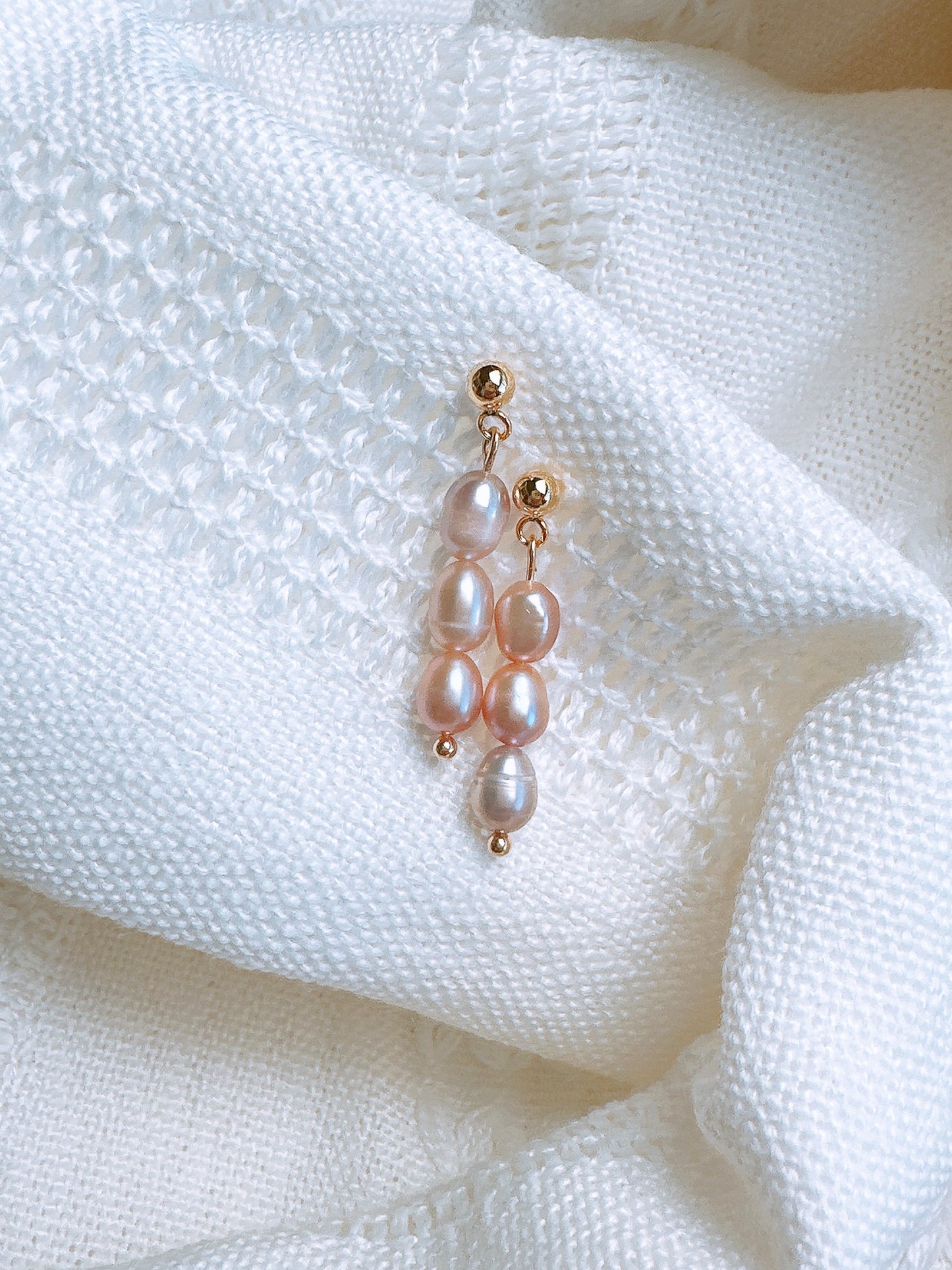 Three Pearls Earrings