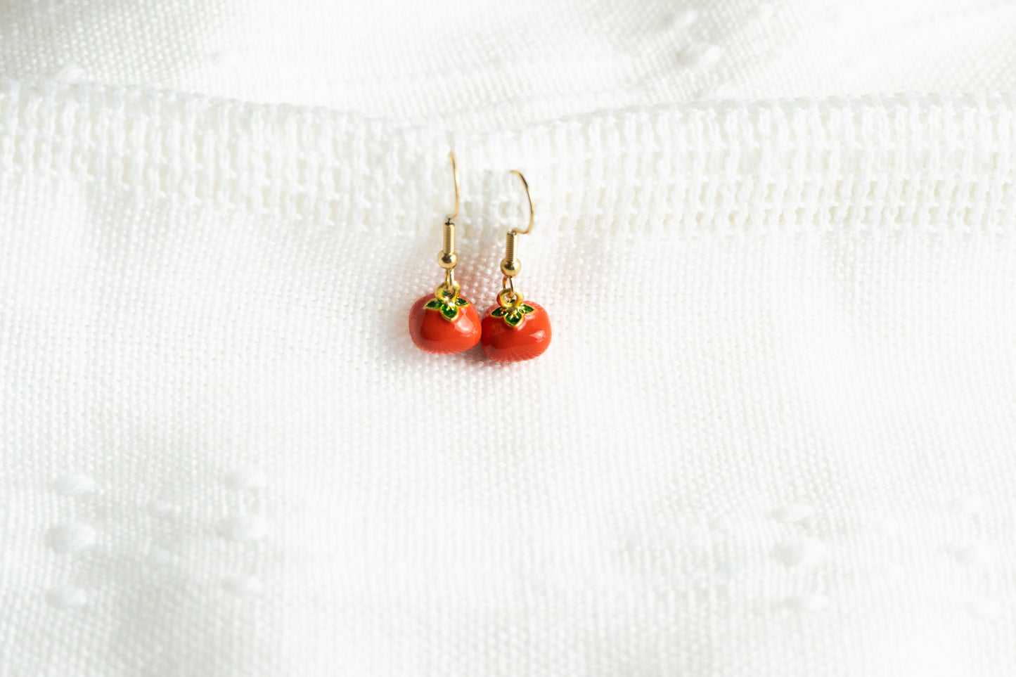 Cute Tomato Earrings