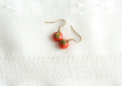 Cute Tomato Earrings