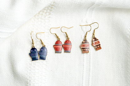 Winter Mitten Earrings