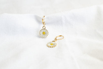 Daisy Charm Earrings
