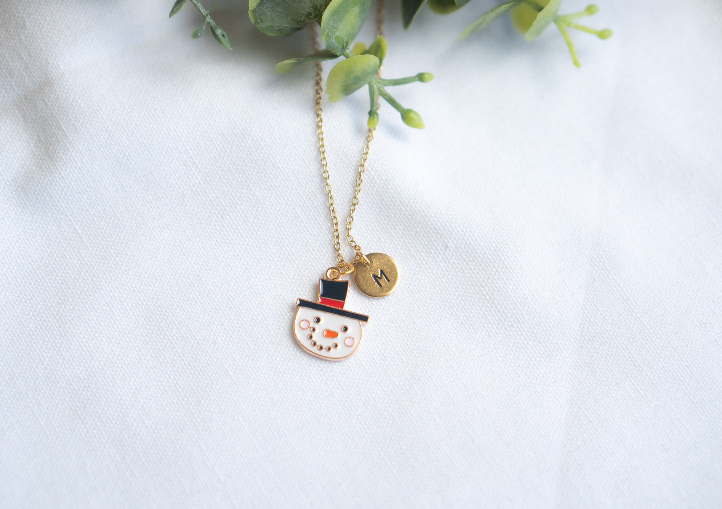 Cute Snowman necklace