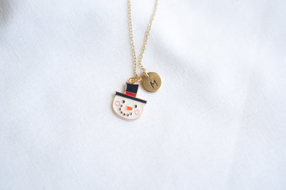 Cute Snowman necklace