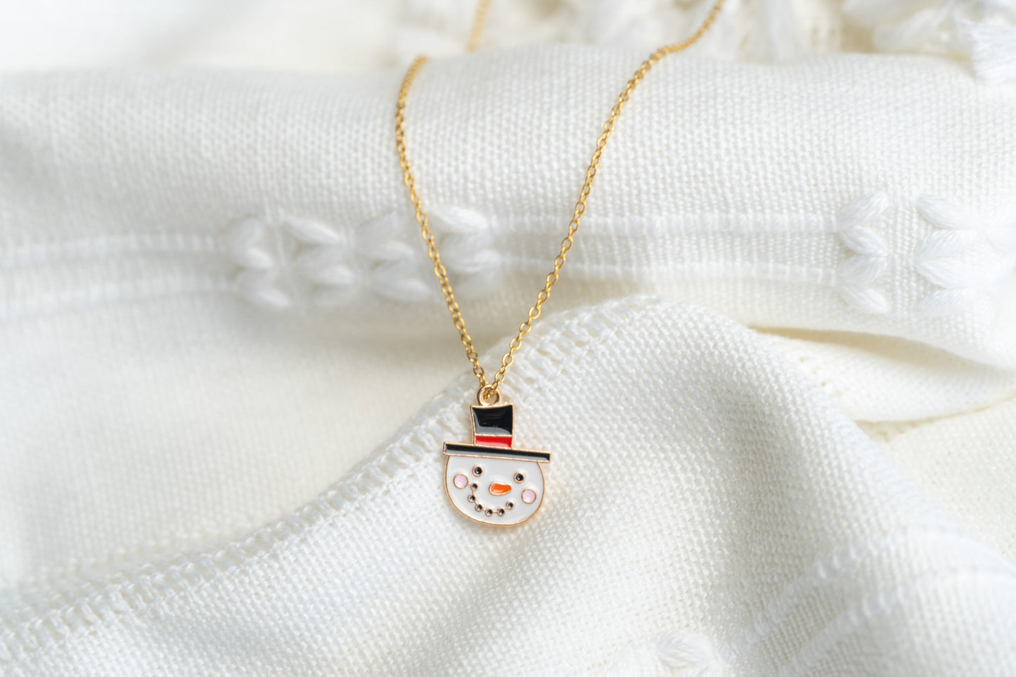 Cute Snowman necklace