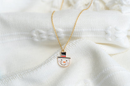 Cute Snowman necklace