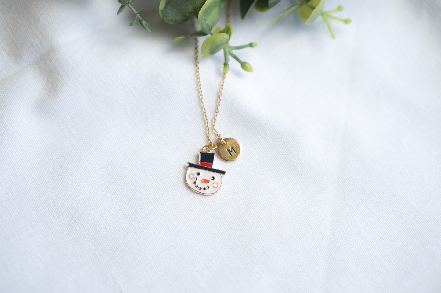 Cute Snowman necklace