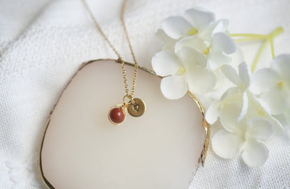 Red Jasper Natural Gemstone Necklace