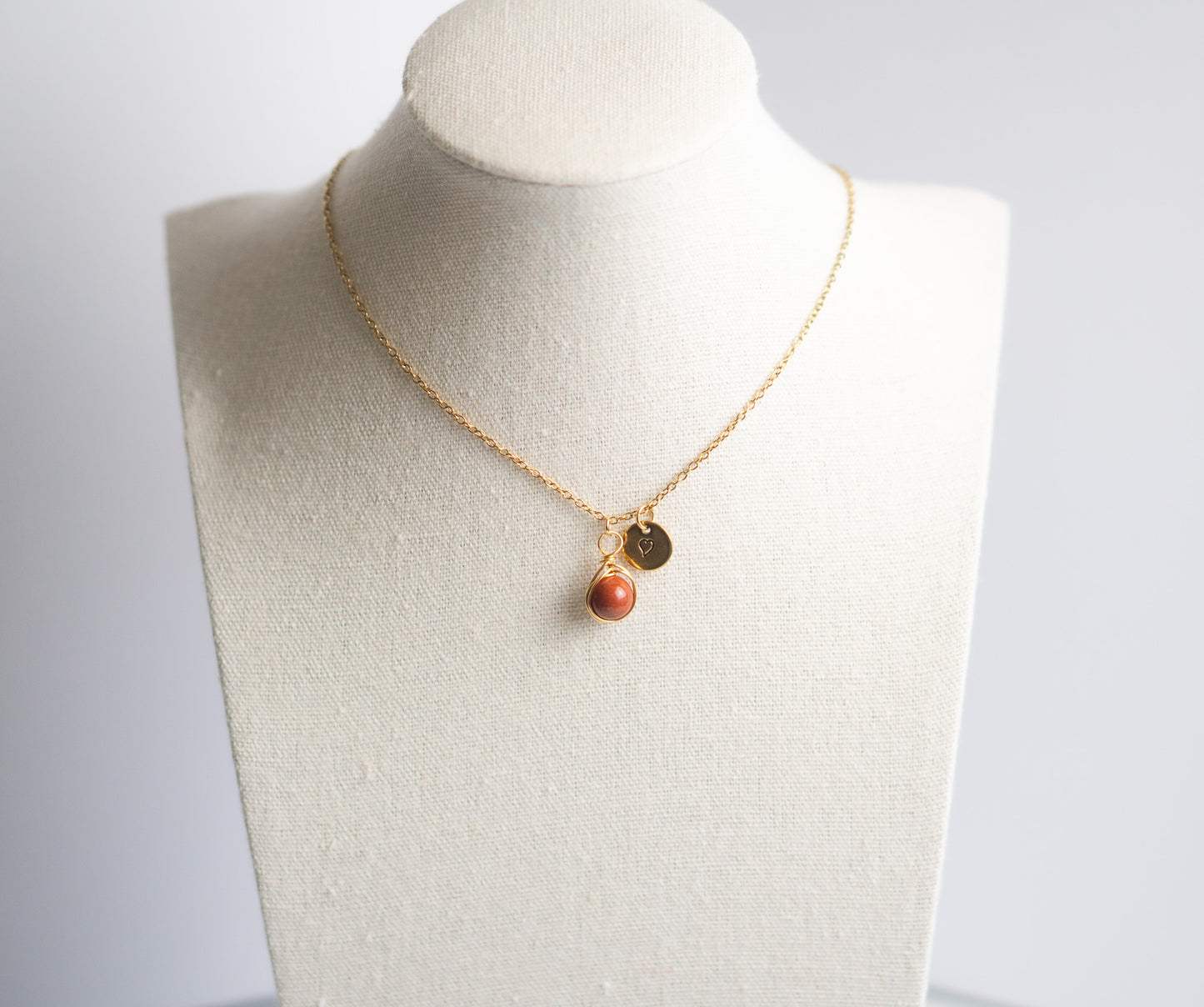 Red Jasper Natural Gemstone Necklace