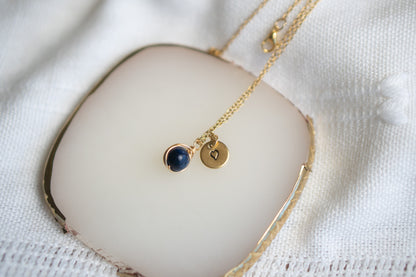 Blue Tiger's Eye Necklace,