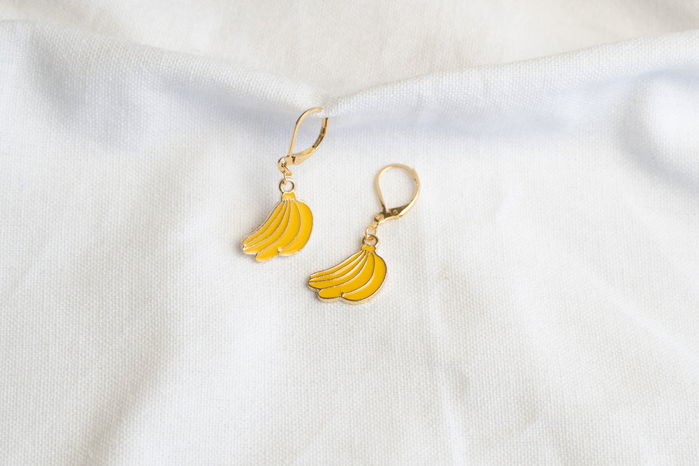 Banana Earrings
