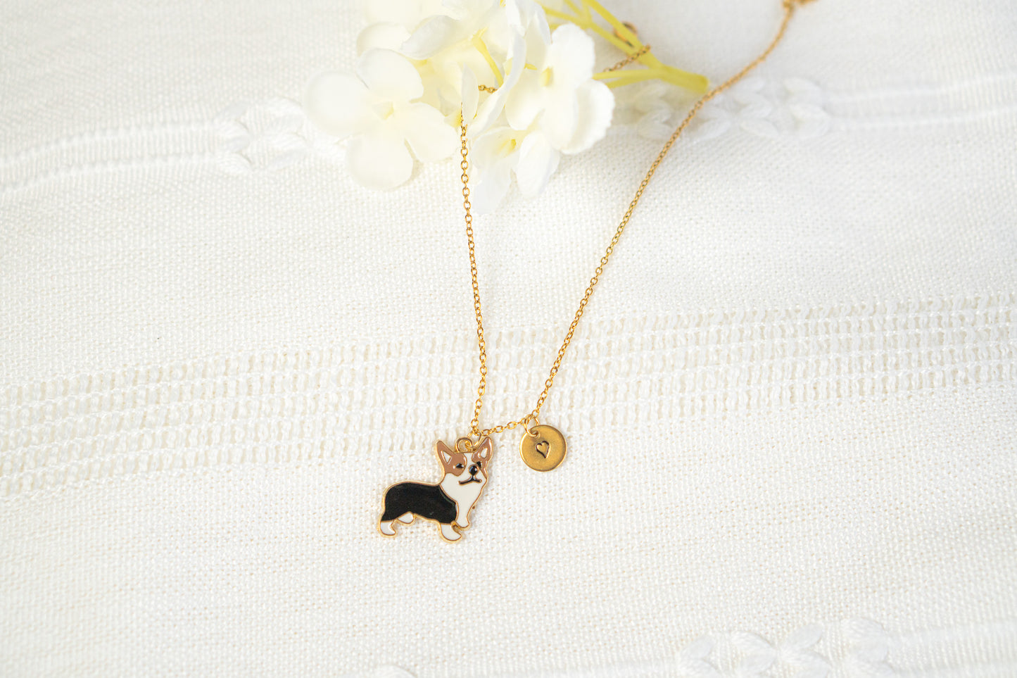 Black Corgi Necklace