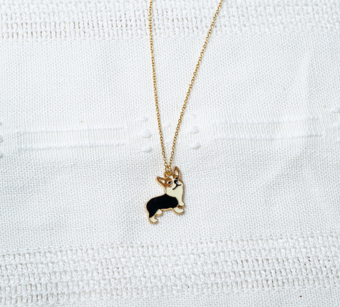 Black Corgi Necklace