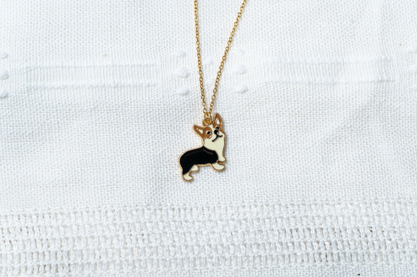 Black Corgi Necklace