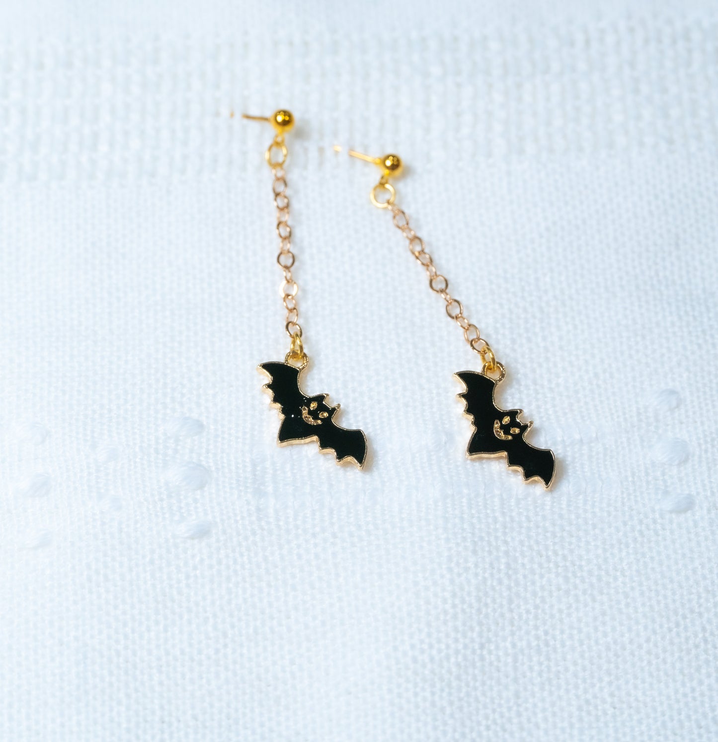 Halloween "Bat Earrings"