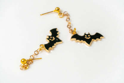 Halloween "Bat Earrings"