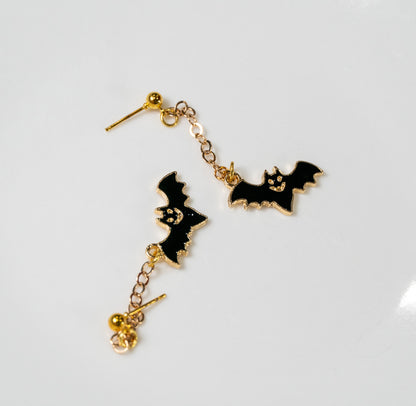 Halloween "Bat Earrings"