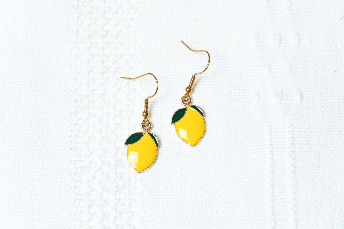 Fruit Lemon Earrings