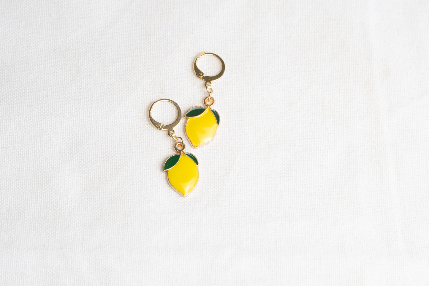 Fruit Lemon Earrings