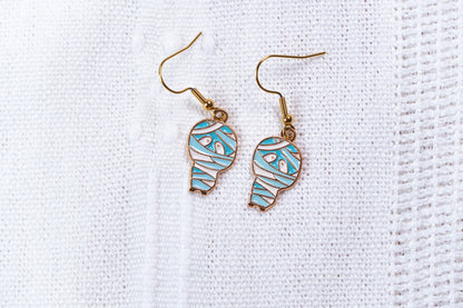 Halloween "Mummy" Earrings