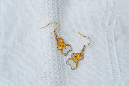 Corgi Earrings