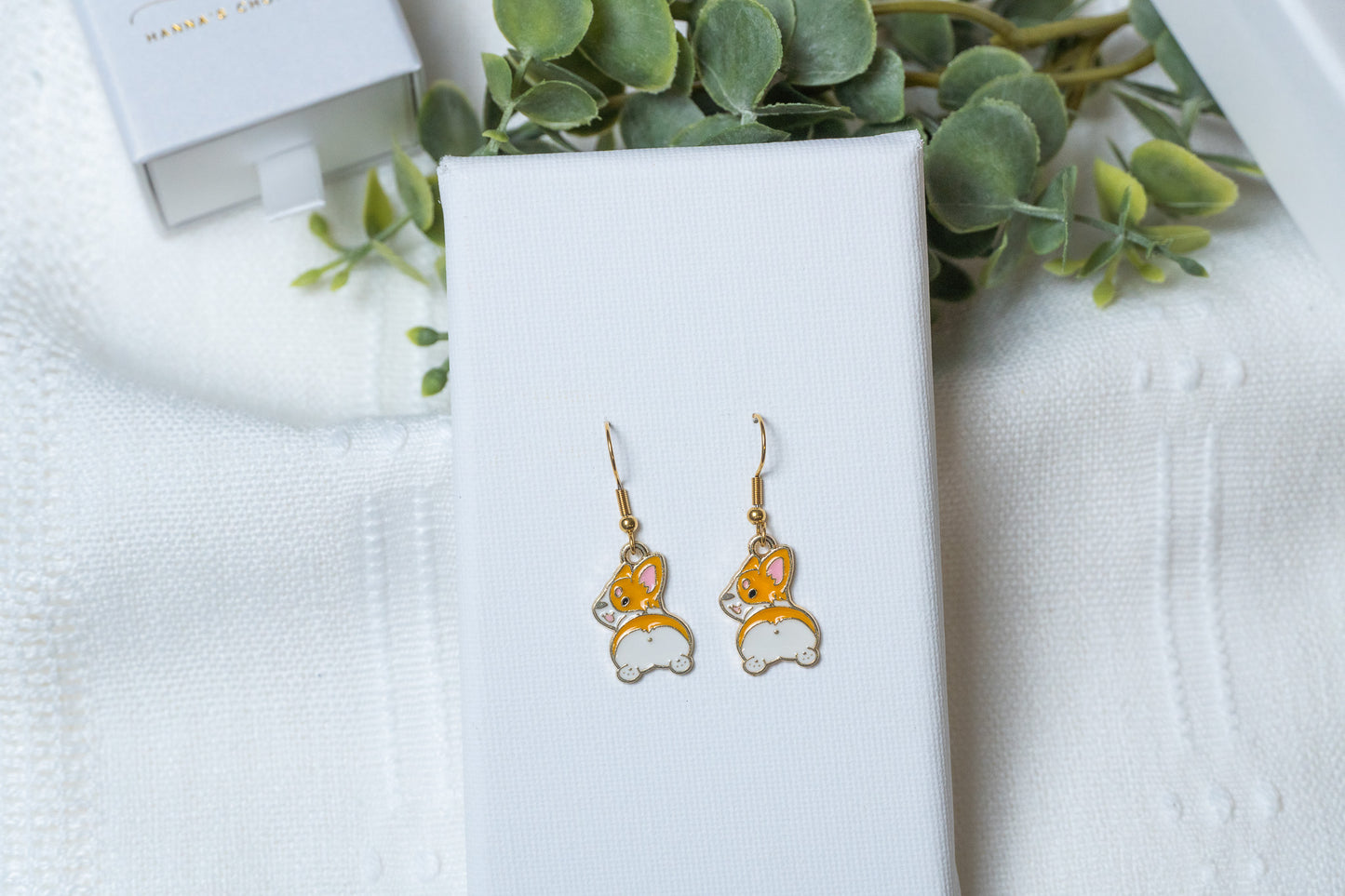 Corgi Earrings