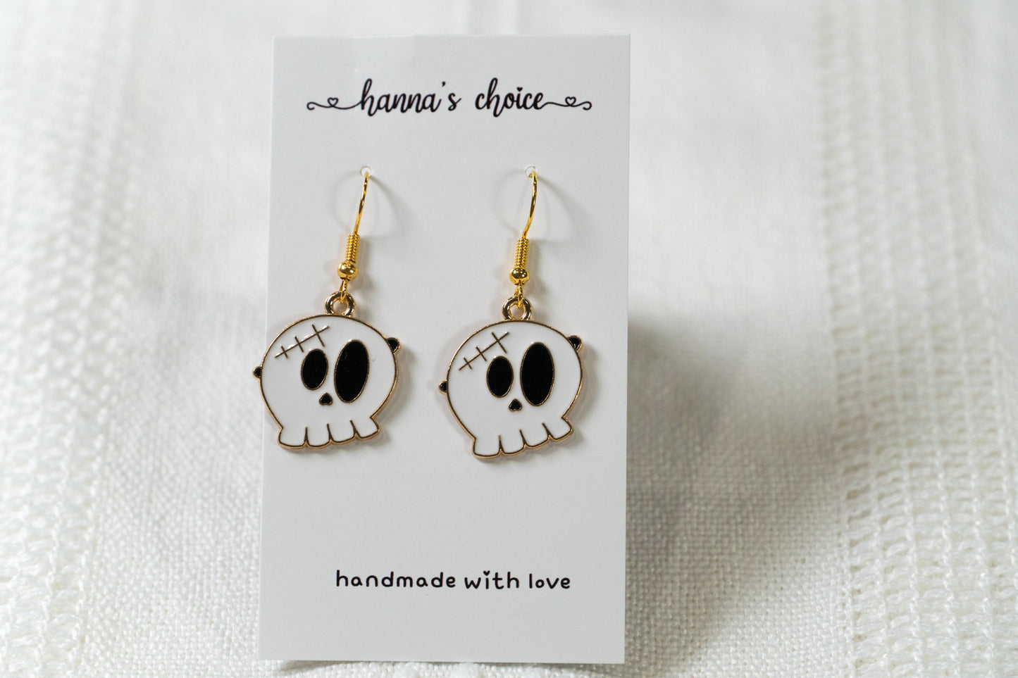 Halloween "Skull Earrings"